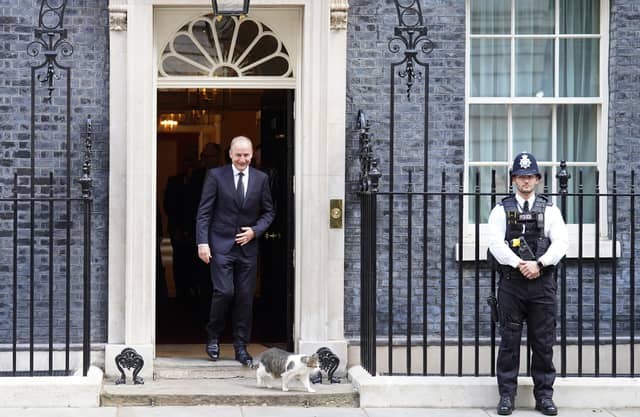 Taoiseach Micheal Martin in London for the Queen's funeral