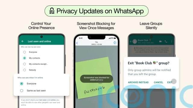The Meta-owned messaging platform said the new features aimed to keep improving the privacy around online conversations.