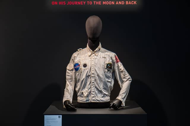 The jacket worn by astronaut Buzz Aldrin on his historic first mission to the moon has become the most valuable American space artefact ever sold at auction, after fetching over £2 million.