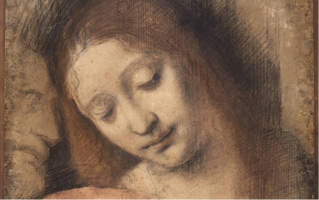 A pair of chalk sketches up for sale will be “as close as any collector is going to get” to owning Leonardo da Vinci’s The Last Supper masterpiece.