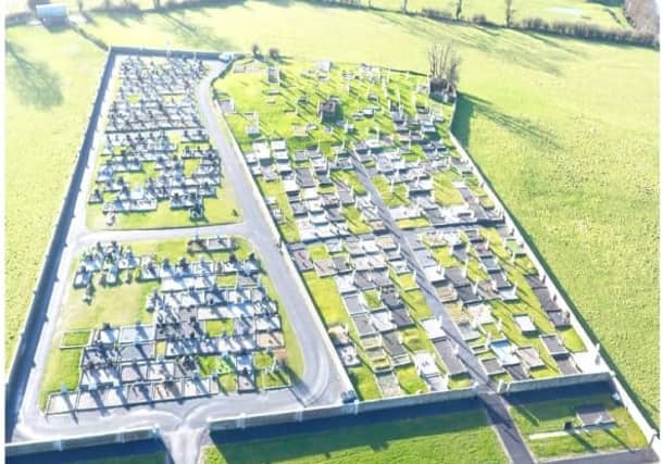 A view of Kilreaghan Cemetery.