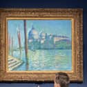 Claude Monet’s Le Grand Canal et Santa Maria della Salute has gone under the hammer for 56.6 million dollars (£45 million), making it the most valuable view of Italy by any artist sold at auction.