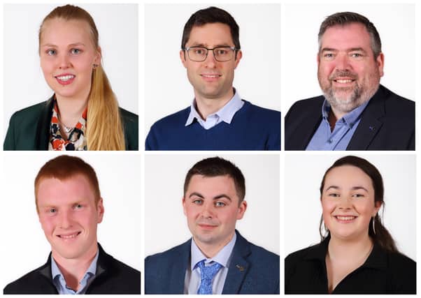 Maria, pictured bottom right, was recognised by Teagasc