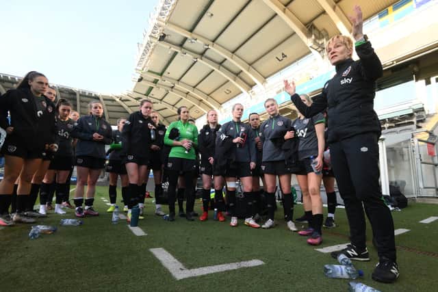 The Republic of Ireland are currently second on the Group A table, 11 points behind leaders Sweden and level on points with third place Finland - who have one game more played than Vera Pauw's outfit. Sweden only need a single point from their remaining two fixtures to secure automatic qualification for next year's tournament in Australia and New Zealand. The Republic have four matches remaining with a playoff spot looking a real possibility for the Girls in Green.