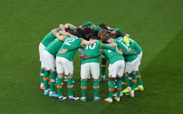 Blackpool player CJ Hamilton has declared for the Republic of Ireland.