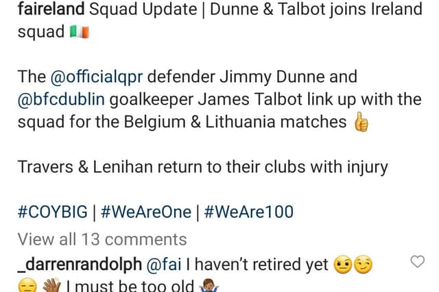 20-year-old Bazunu joins Bournemouth's Mark Travers in withdrawing from the squad ahead of the two fixtures at the Aviva Stadium. Stephen Kenny opted not to call up the experienced West Ham goalkeeper Darren Randolph - who has earned 50 caps for his country. Randolph took to social media to express his displeasure.