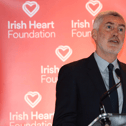 Dr Tim Collins, Irish Heart Foundation  who presented the awards