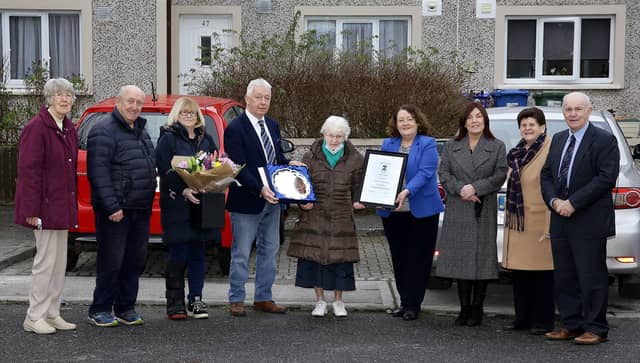 Sr. Genevieve Hassey honoured by county council officials