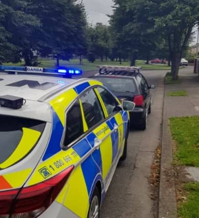 Four cars were seized in Birr, Cloghan and Banagher last week
