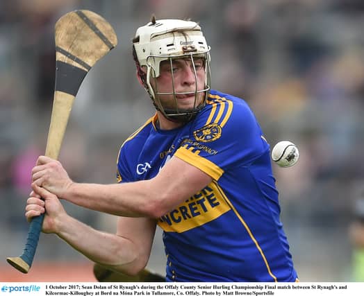 Sean Dolan worked very hard in the St Rynagh's attack