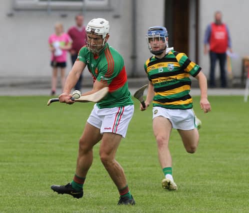 Barry Harding played well for Birr against Drumcullen