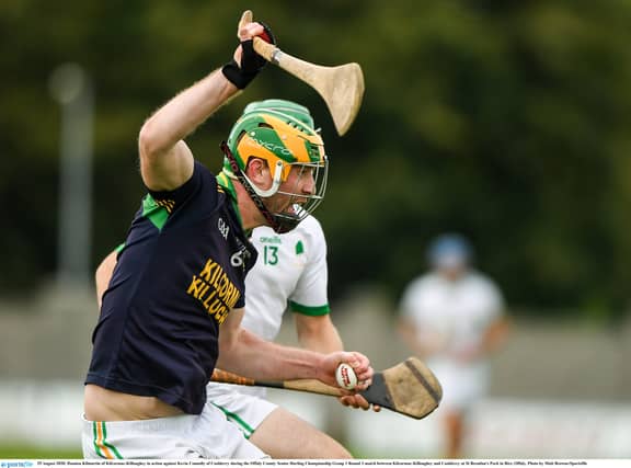Damien Kilmartin, steady as usual in the K/K defence.