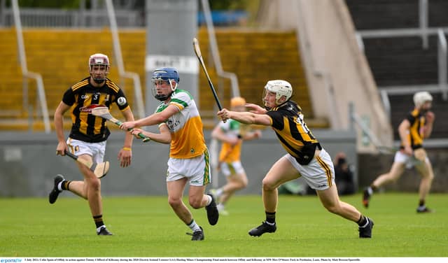 Offaly midfielder Colin Spain