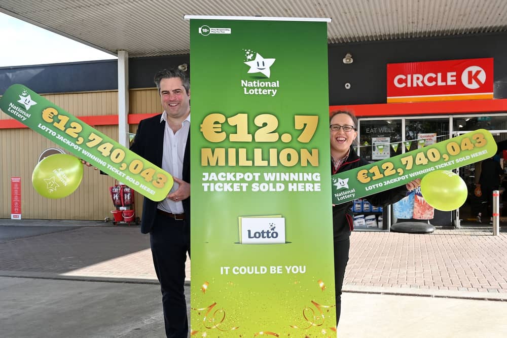 The winning ticket was sold at the Circle K on the Waterford Road