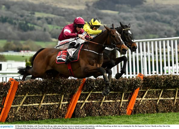 Abacadabras in action at the 2020 Cheltenham Festival