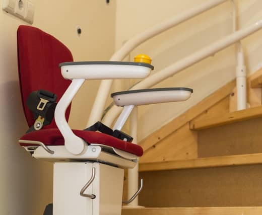 Stair lifts are among the modifications which can be made to houses