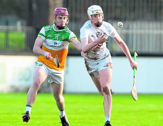 Joseph Hoctor played well for Offaly at wing back today.