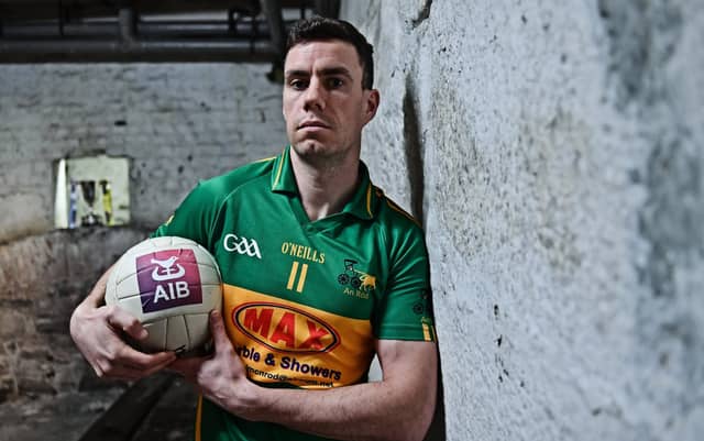 Niall McNamee, in great form for Rhode.