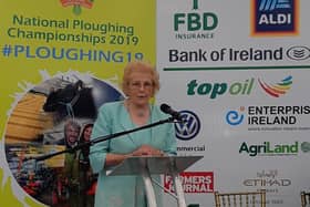 NPA managing director, Anna May McHugh, at the launch of the 2019 Ploughing Championship in Carlow