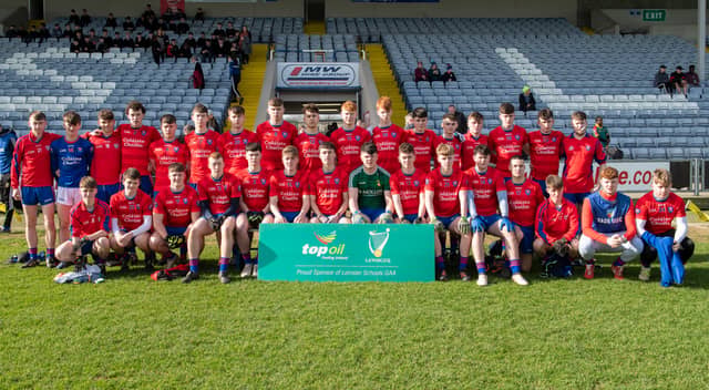 The Colaiste Choilm team. Pic: Denis Byrne.