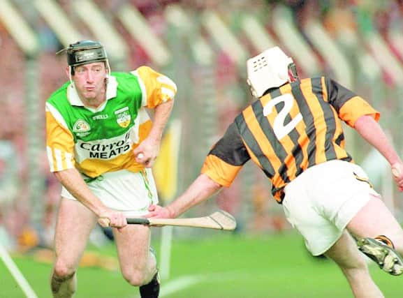 It is often said in sport that ‘your name is on the cup’ and it certainly held true for Offaly. They lost the Leinster Final poorly to Kilkenny and there was no hint of the transformation that was to come especially in the wake of the war of words controversy between Babs Keating and his players. Babs resigned. Offaly hurling was at rock bottom.