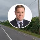 Section of the N62 in Tipperary via Google Maps || inset: Cllr Shane Lee