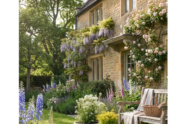 He says the choice of planters is equally important. “Terracotta brings warmth and rustic charm, while slate or zinc offers a sharp, modern edge that complements contemporary design.”