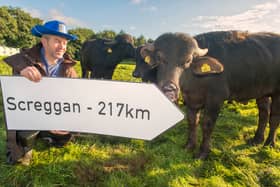 Johnny Lynch, Ireland’s only buffalo farmer and star of Aldi’s famous advert will also be making an appearance on Day 1