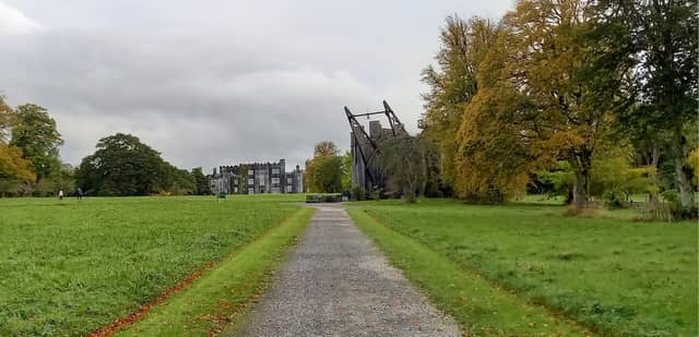The telecope in the grounds of Birr Castle