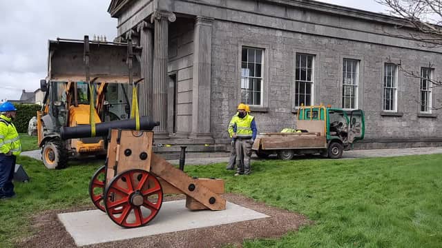 Birr's Russian cannon returned home
