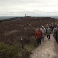 Visit Brittas Lake in the Slieve Bloom mountains with the local hiking club