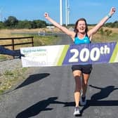 Mary Rowan completes her 200th parkrun