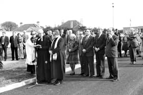 The official opening and blessing of Arden View in 1976