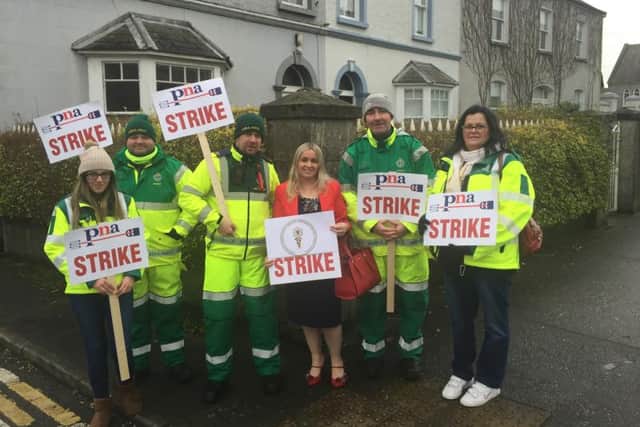 Deputy Nolan with Ambulance Crew in Offaly in 2019