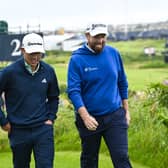 Shane Lowry and Colin Morikawa