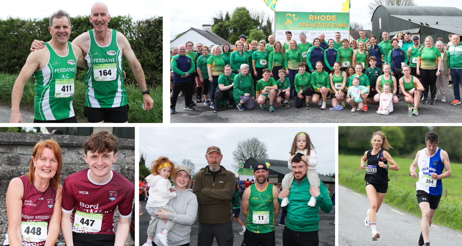 IN PICTURES: Sun shines down as over 300 runners take part in Offaly 5k ...