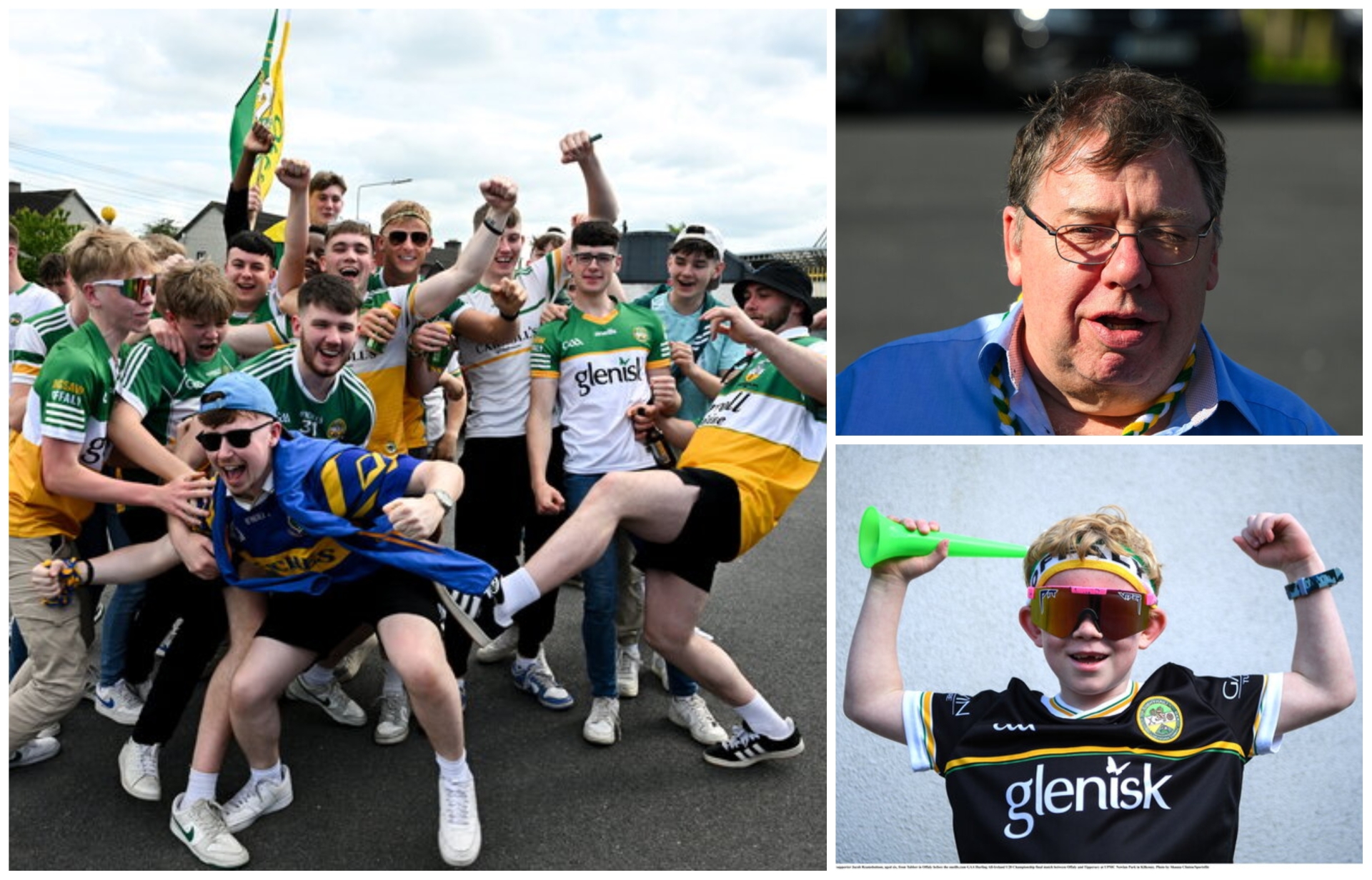 PICTURES: Offaly fans in high spirits as they pour into Nowlan Park for ...