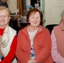 ​Joan Sheedy, Ann Searson and Pauline Quinlan enjoying the fun at Age Friendly Roscrea’s May Rambling House event marking Bealtaine. Photos: PJ Wright