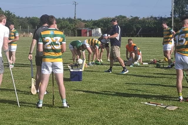 Ballinamere warming down in Lusmnagh
