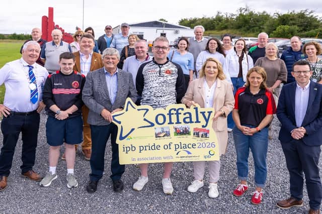 Clara Town members with judges and members and staff of Offaly County Council