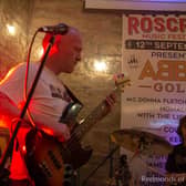Pictured are local group Nomads performing at the launch of the new Roscrea Music Festival - photo Redmonds of Roscrea