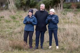 Deirdre Lynn of the National Parks and Wildlife Service, Minister of State Christopher O’Sullivan TD and Moninne Griffith of Community Foundation Ireland marking a strategic philanthropic partnership aimed at protecting plants, wildlife and nature before its too late