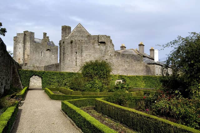 Roscrea Castle pictured from the gardens which are open to the public