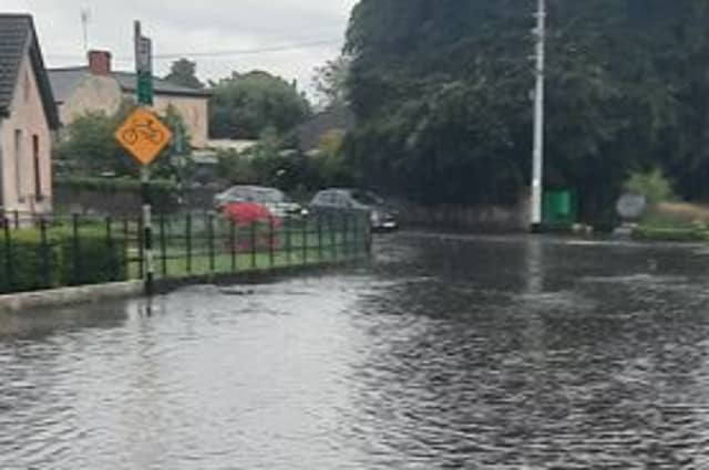 Flooding last year in the Tyrell's Road area of Tullamore