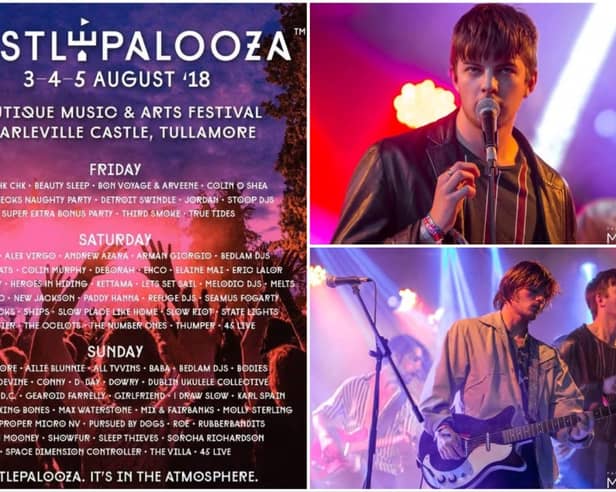 Fontaines DC performed on Sunday afternoon at Castlepalooza in 2018.