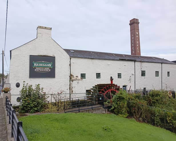 The whiskey distillery in Kilbeggan