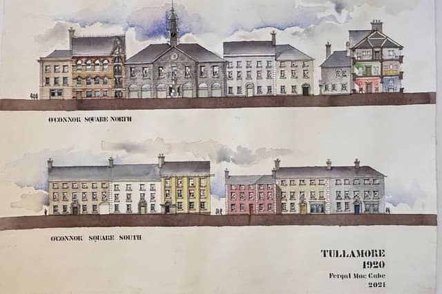 The winning entry by Fergal MacCabe in the'Original Drawing' category