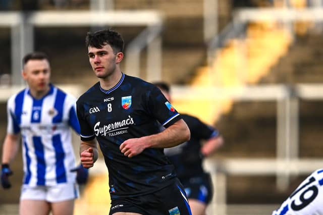 Cillian Bourke in his last game for Tullamore last year
