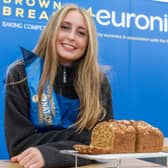 Junior brown breads winner, Cara Wall from Dublin at Ploughing 2026 in Screggan, Tullamore, Thursday 17th September 2026.
Photo: Alf Harvey.