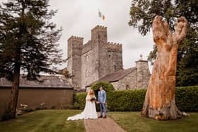A wedding filled with history, romance and a little castle magic